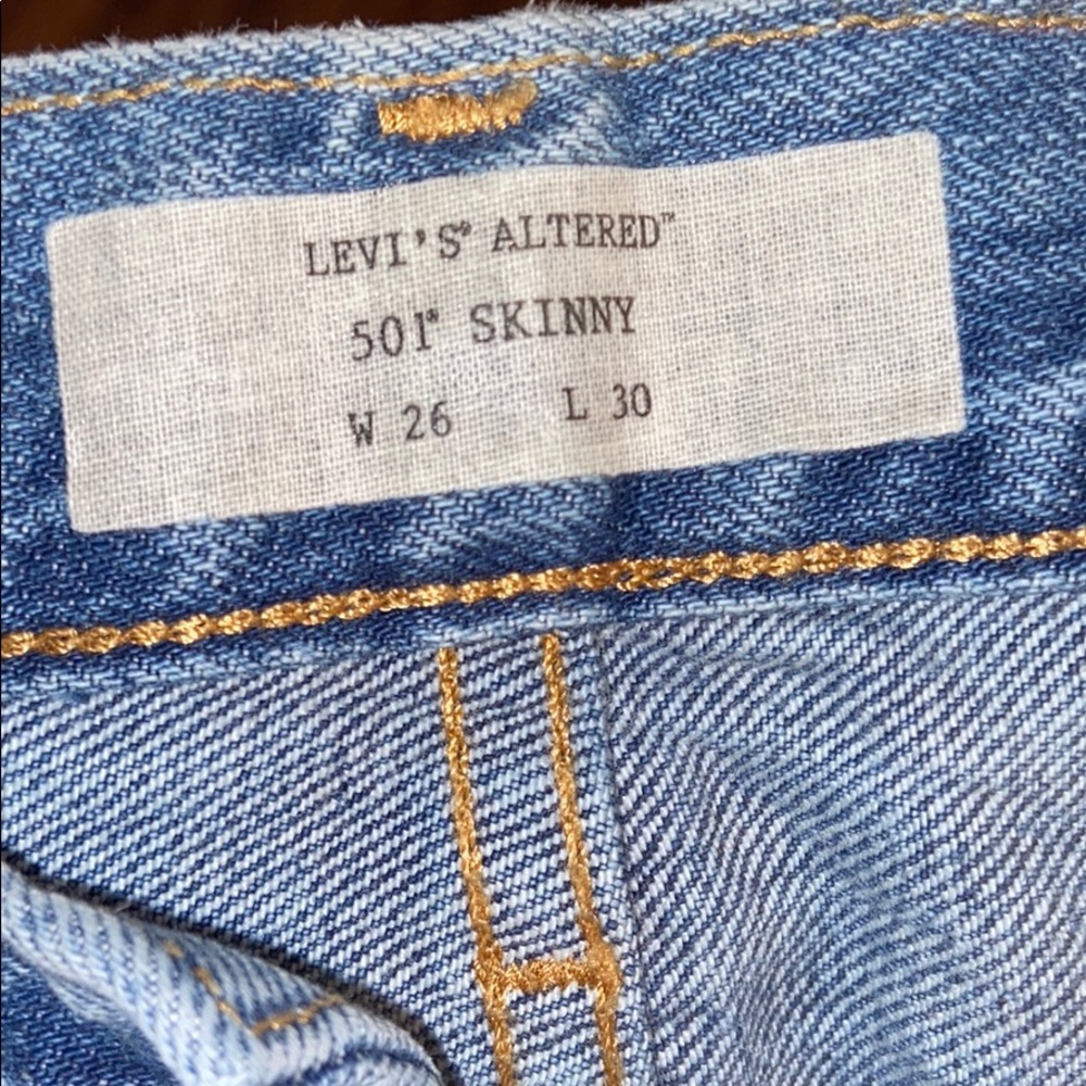 High waisted blue jeans - Picture 4 of 4